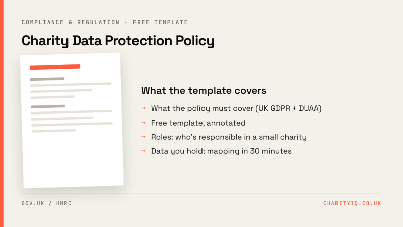 Charity Data Protection Policy