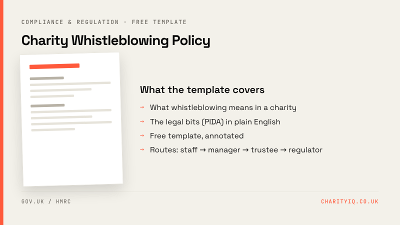 Charity Whistleblowing Policy