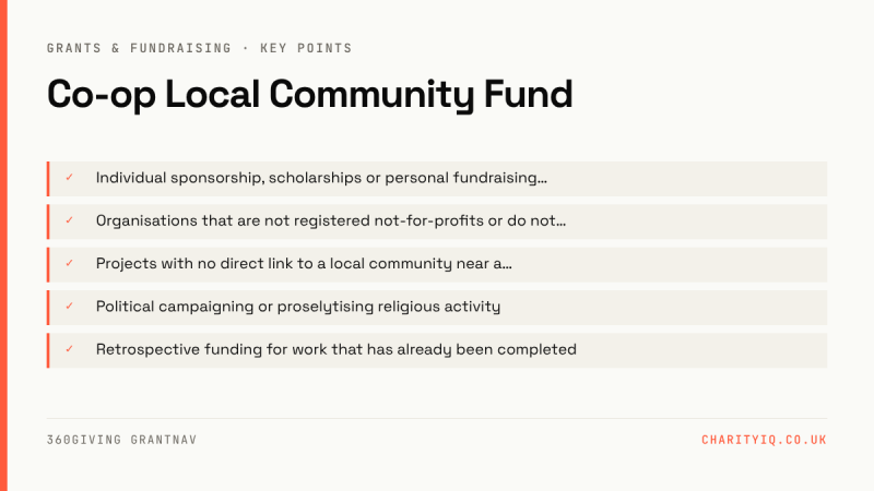 Co-op Local Community Fund